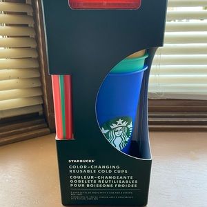 Starbucks Color Changing Cold Cups (box of 5)